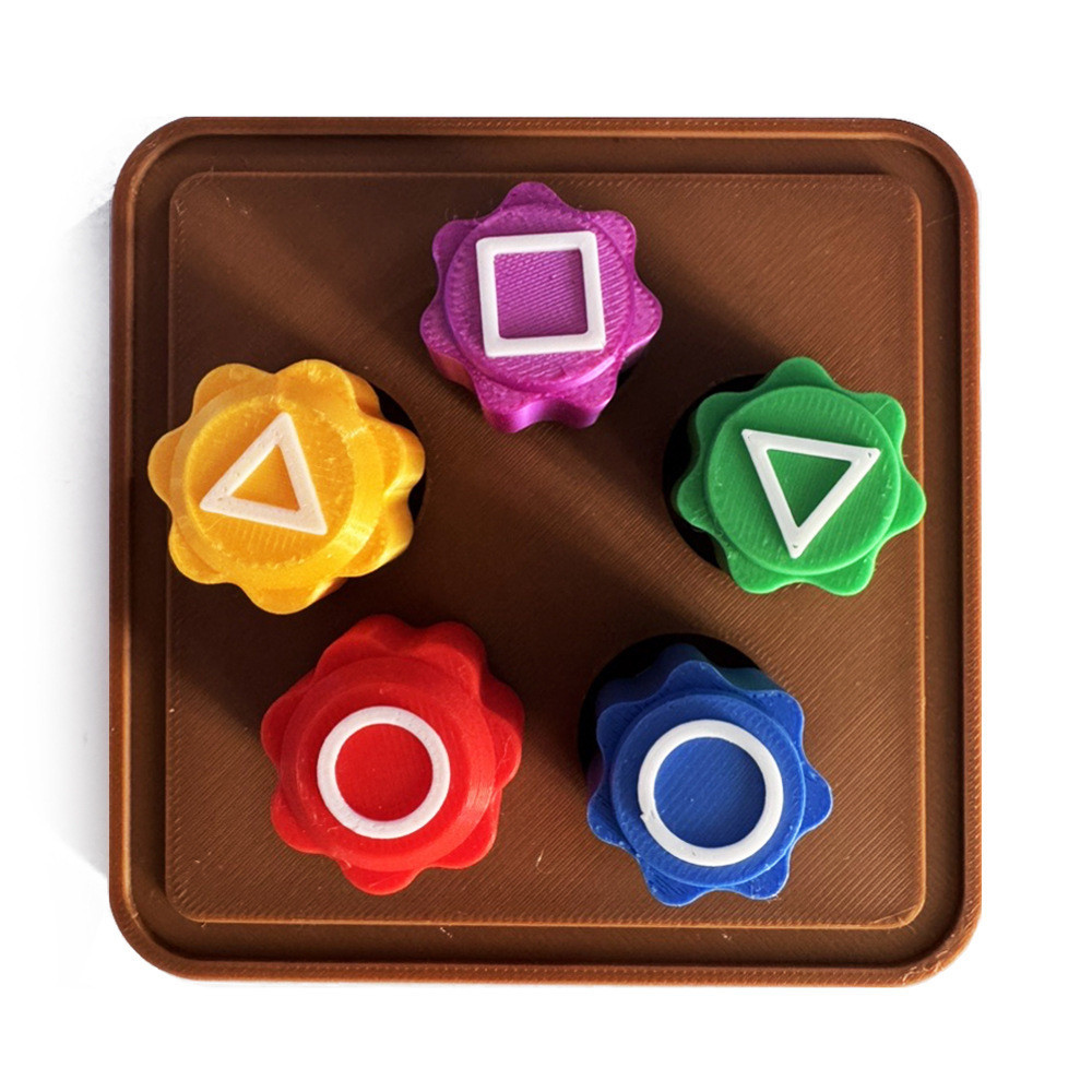 Random] Korean Traditional Play Game Gonggi Jack Stone Pebbles Set (2 Sets