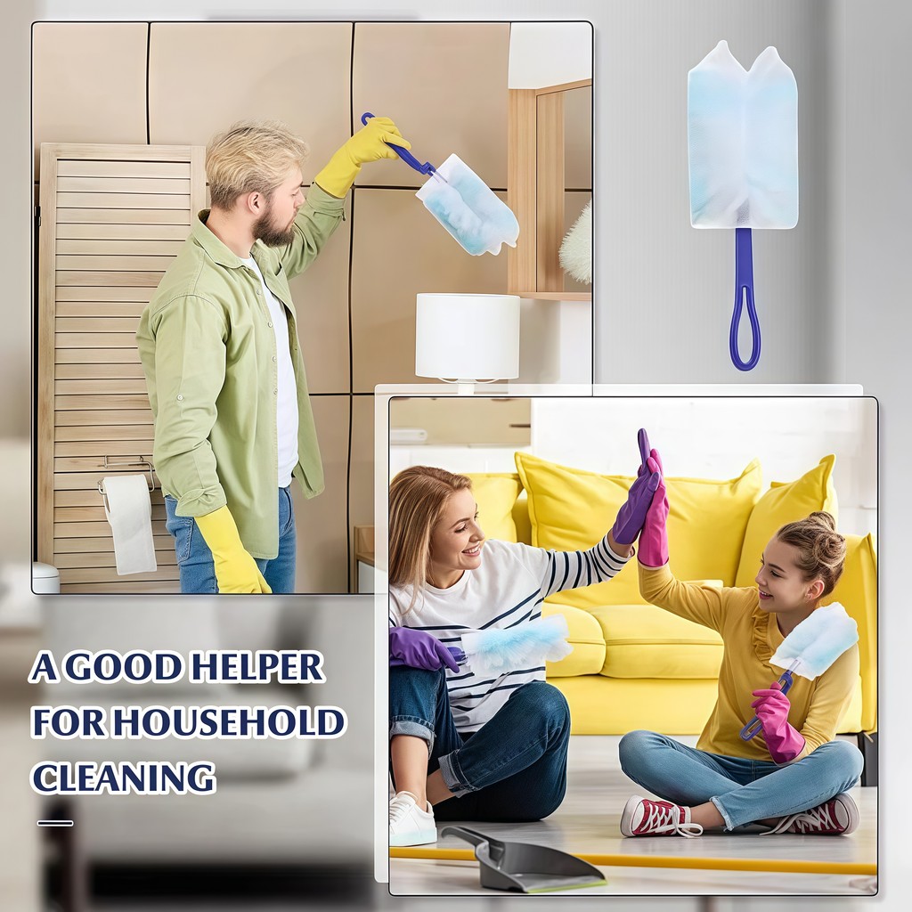 Disposable Duster Long Short Handle Refill Extendable Feather Blind ...