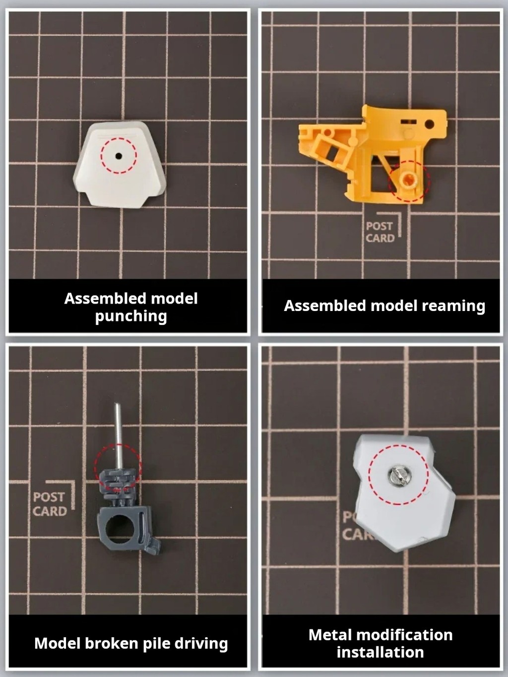 MS091 Portable Hand Drill Assembly Model Drilling Tools for Gundam ...