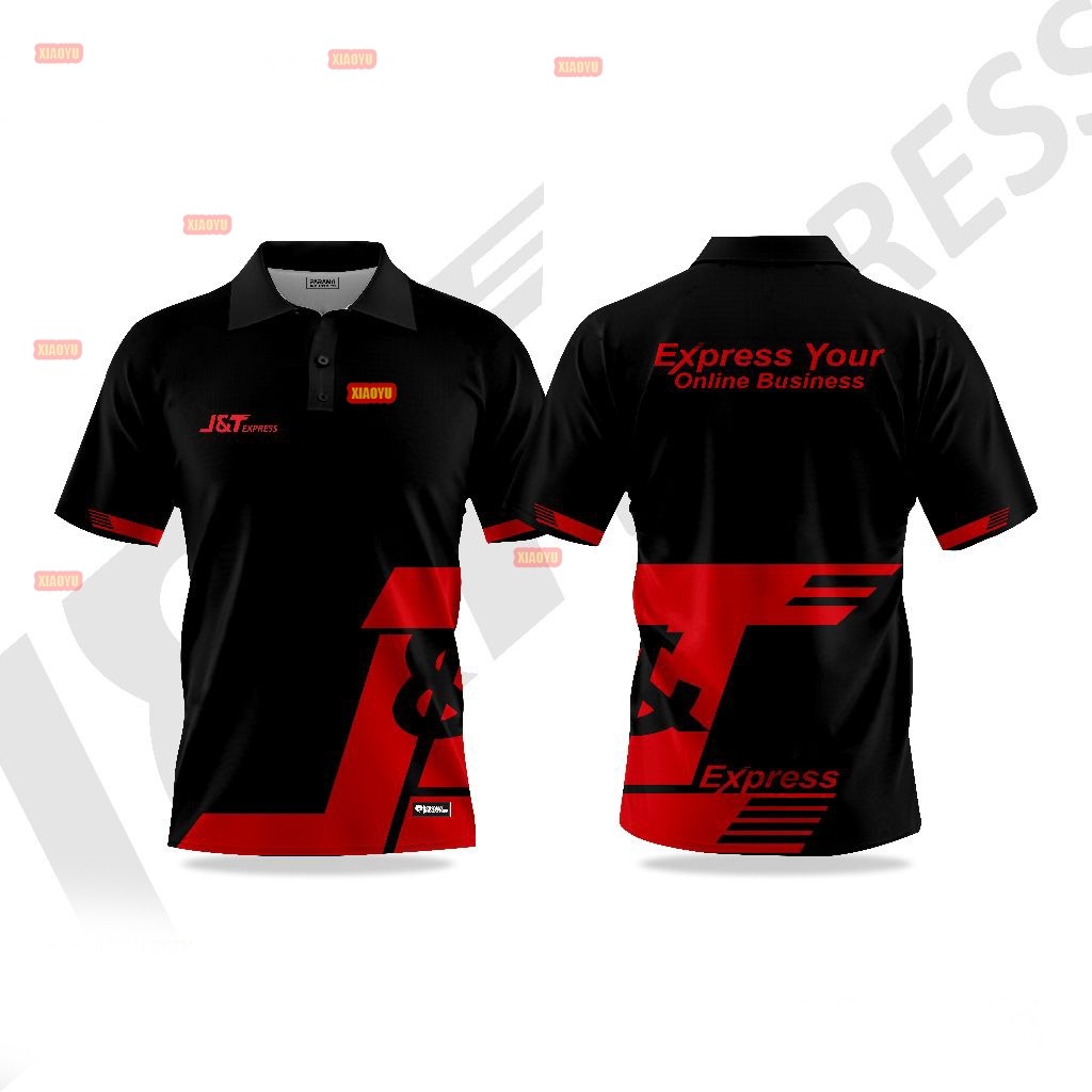 Parama!! | Jnt Express Jersey Full Printing Cool J&t Package Courier ...