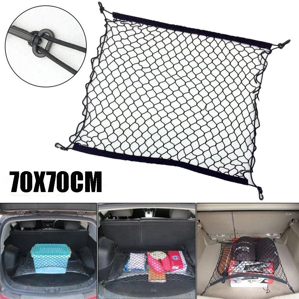 [COLORHM] Elastic Floor Car Boot Net Cargo Storage Mesh SUV Truck ...