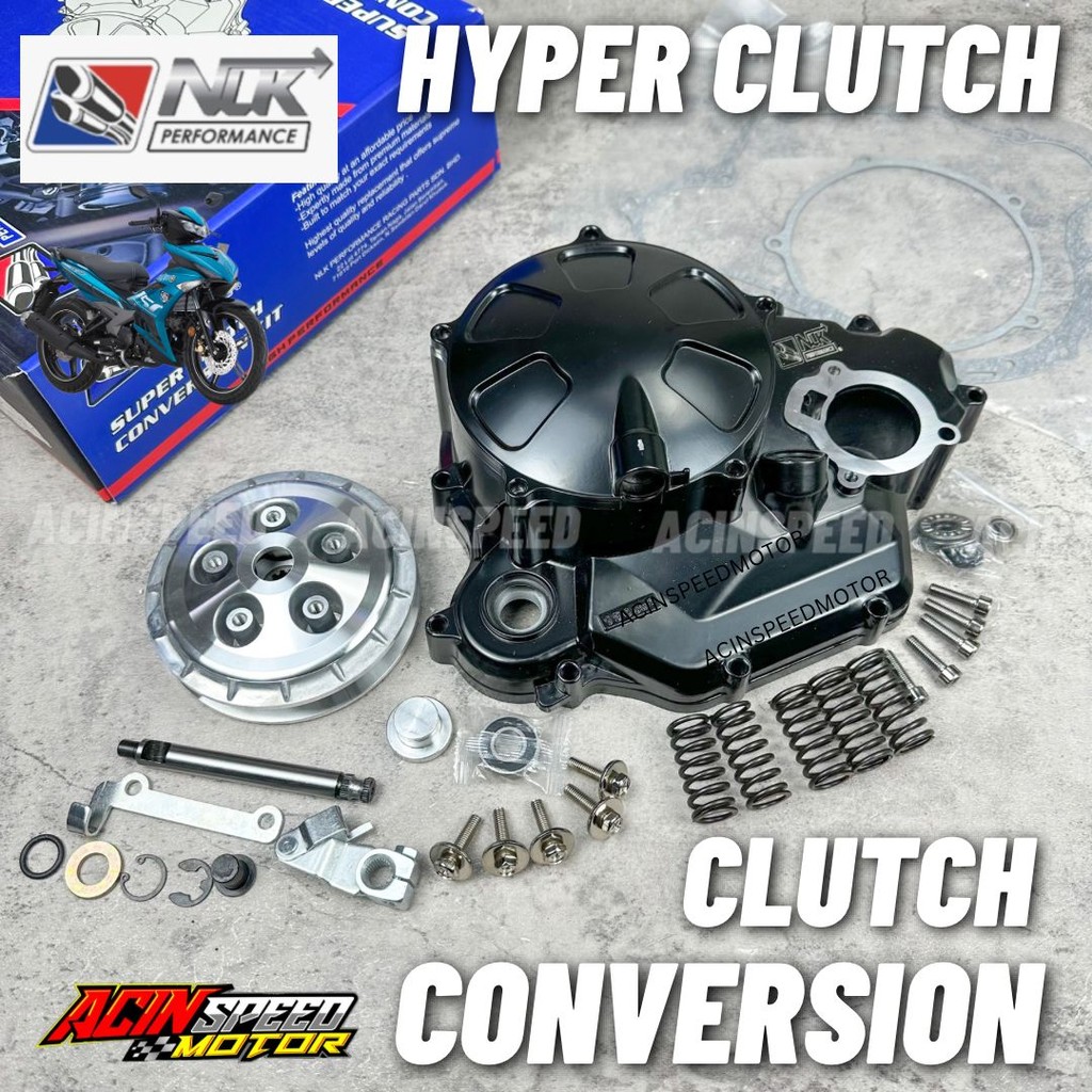 NLK PERFORMANCE RACING SUPER CLUTCH CONVERSION KIT/ OPEN CLUTCH COVER ...