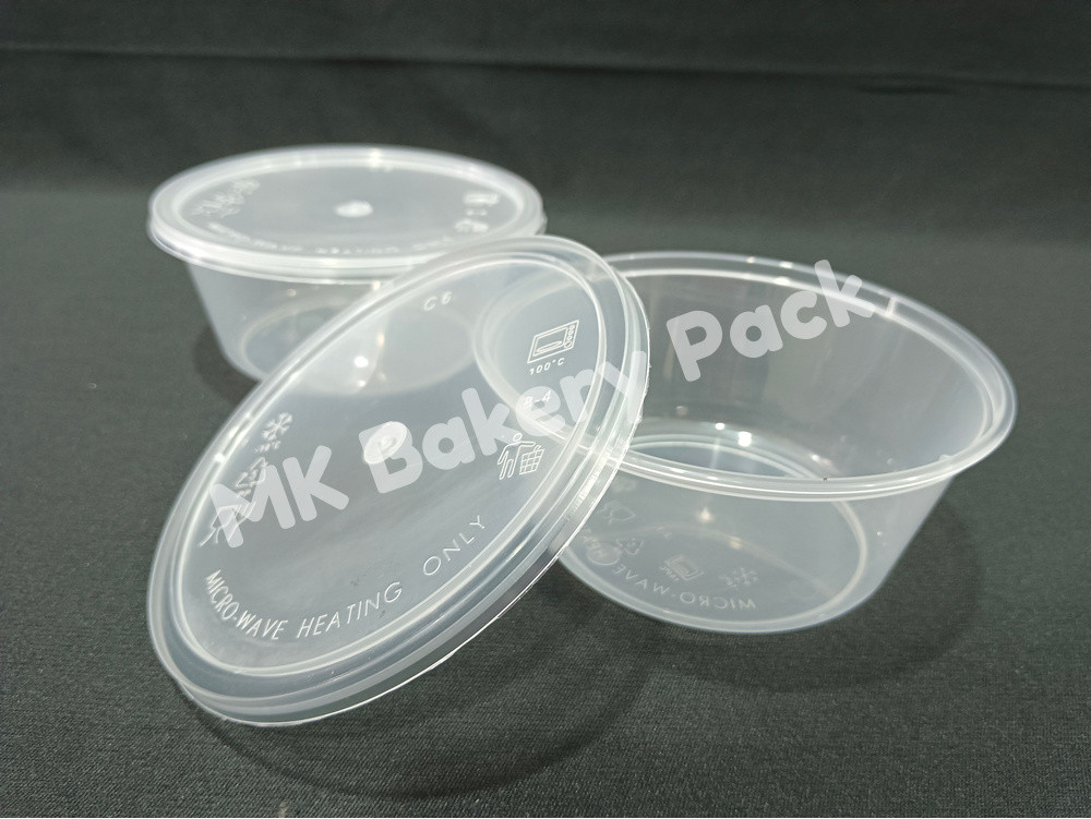 MW R12 - 12oz Round Disposable Plastic Food Container (50pcs±) / Bekas ...