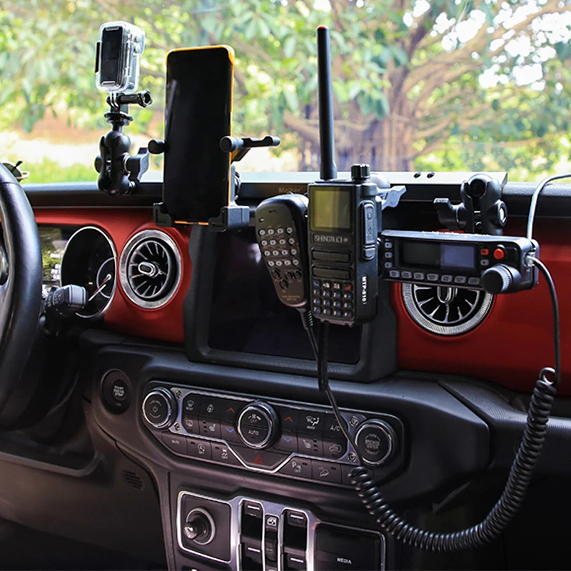 For Jeep Wrangler JL 2018-2024 Aluminum Middle Console Off-Road ...