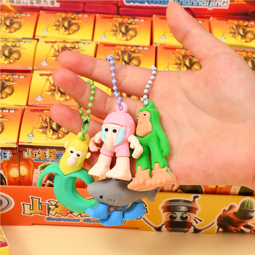 Keychain 24PCS Italian Brainrot Blind Box Tungtungtung Sahur Tralalelo ...