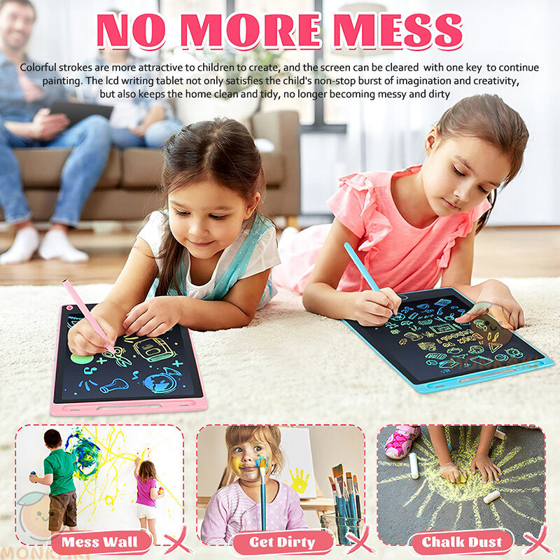 16 Inch LCD Writing Tablet for Kids Color Screen Portable Smart ...