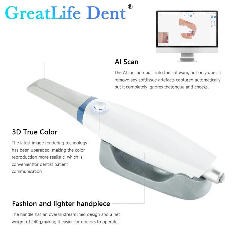 Mexico EU US Stock GreatLife Dent Dental Runyes 3.0 Pro Intraoral 3D ...