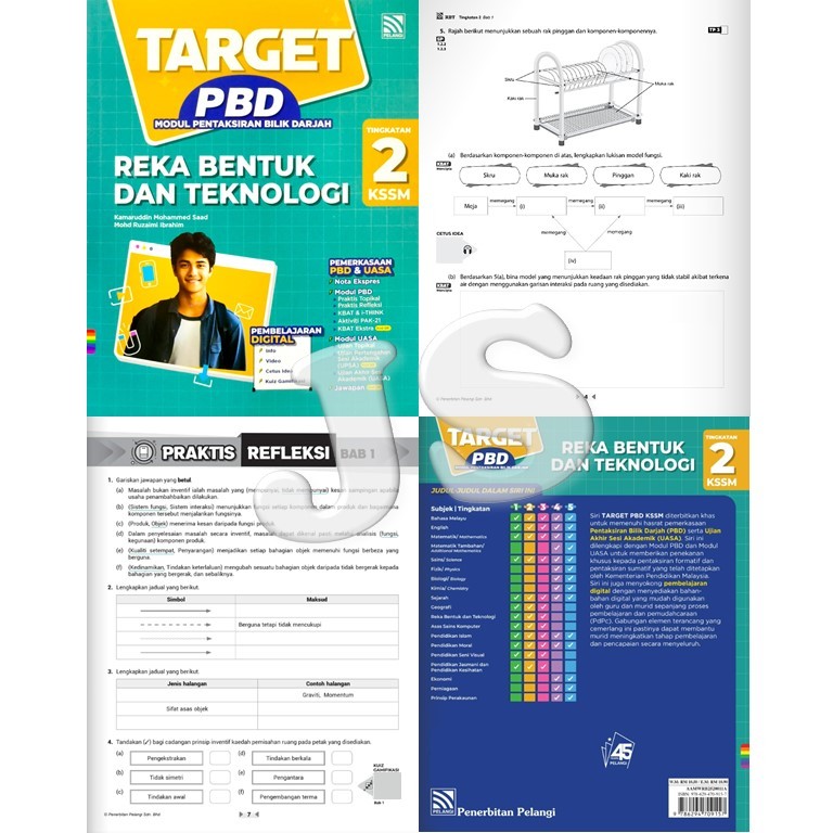 TARGET PBD TINGKATAN 2 MODUL PENTAKSIRAN BILIK DARJAH KSSM UASA 2025 ...