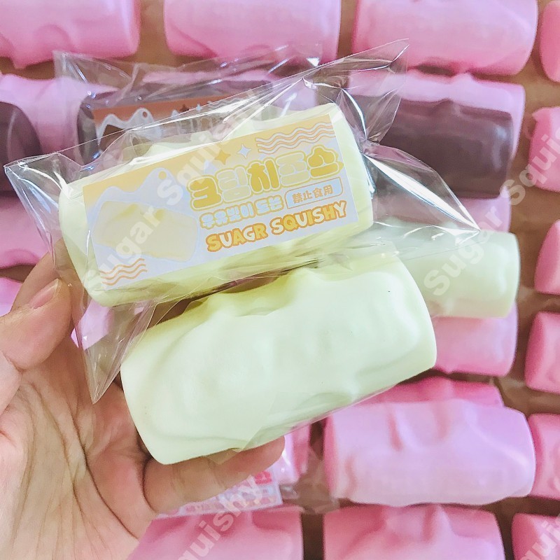 Sugar Squishy 3 Color Chocolate Cream Bar Slow Rising Squishy | Shopee ...