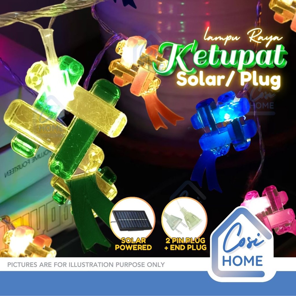 RAYA 2025 Solar / Plug Lampu Raya Lip Lap Ketupat Raya Lampu Raya ...