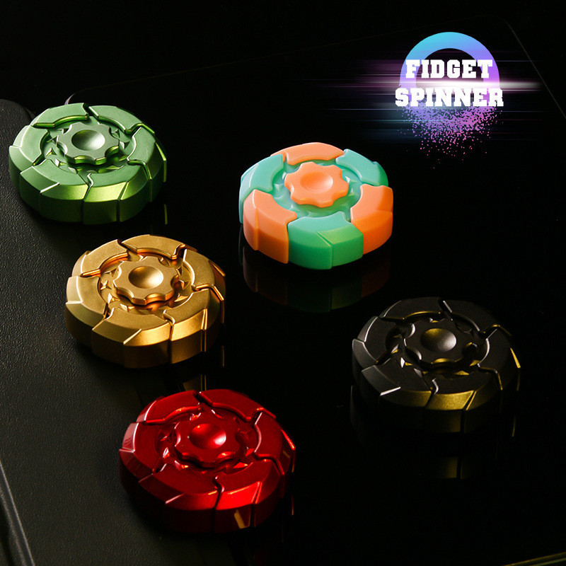 Spinner Fidget Toy EDC Roulette Spinning Top for Finger Stress Relief ...