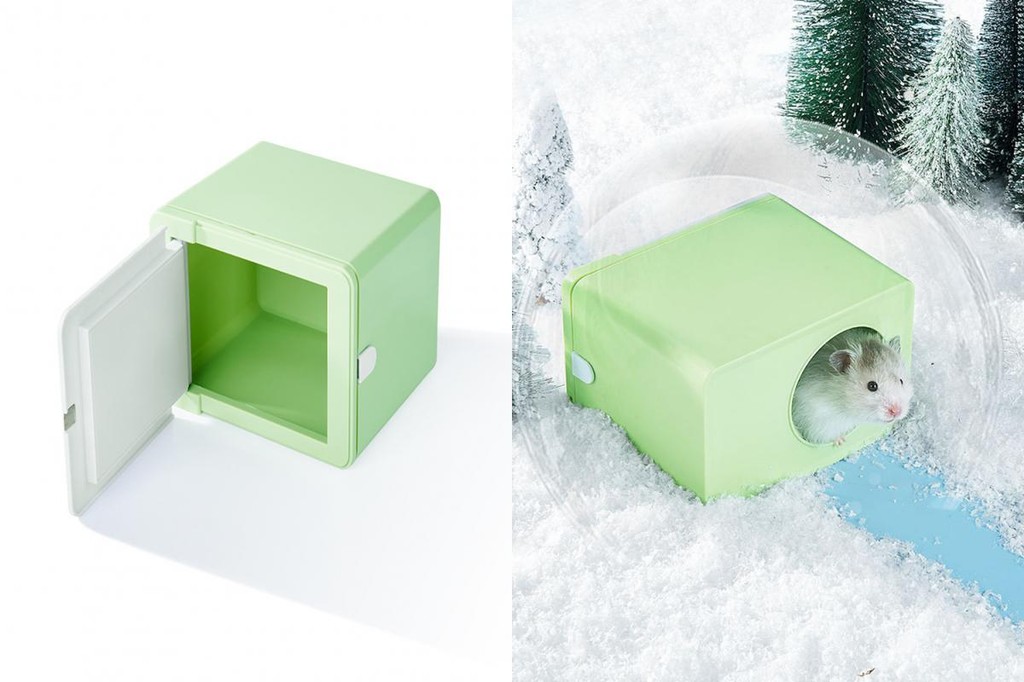 Picture of Safe Temperature Control for Hamsters Magnetic Hamster House for ...