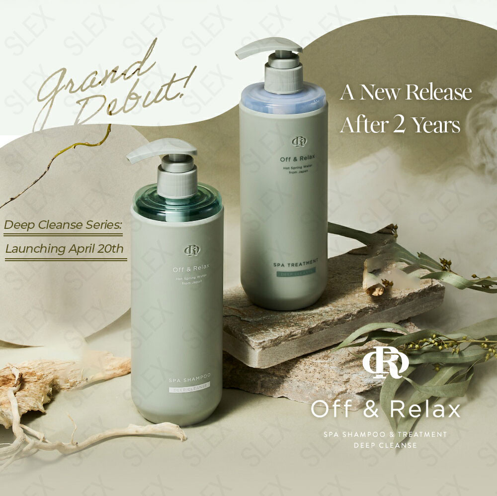 (MY Official) Off & Relax OR Spa Deep Cleanse Shampoo & Treatment 460ml ...