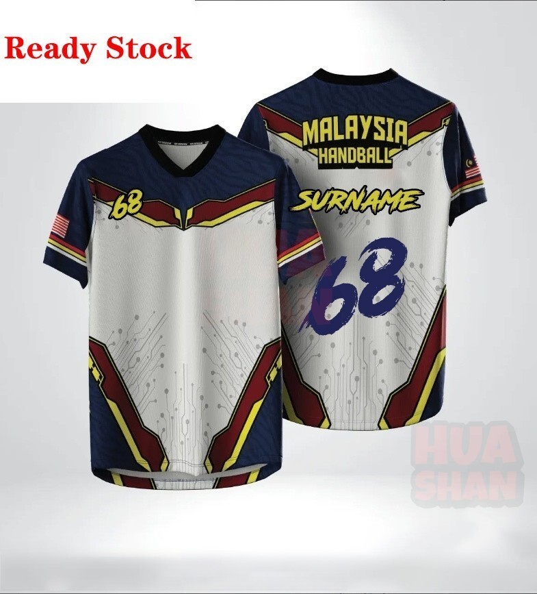 2025 Merdeka Clothes 68th Malaysia Jersey Stripe Outdoor Sports Qui ...