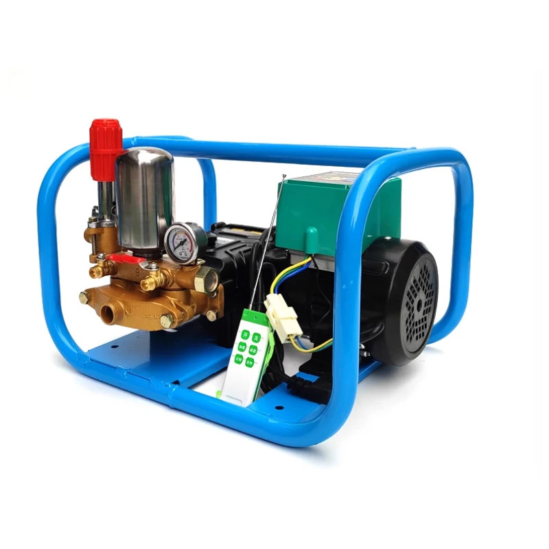 High Pressure Electric Sprayer Agricultural Three-Cylinder Plunger Pump ...