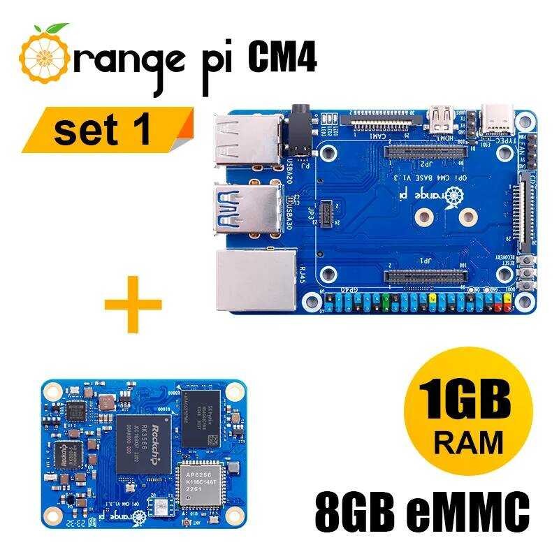 1Gb 2 Lpddr4/4X RAM 8Gb On-Board Emmc Development Sets With Cm4 Base ...