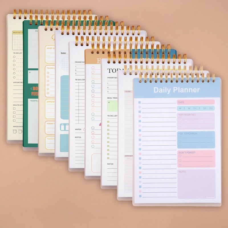 A5 To Do List Notepad Undated Daily Planner Notebook Stationery Teacher ...