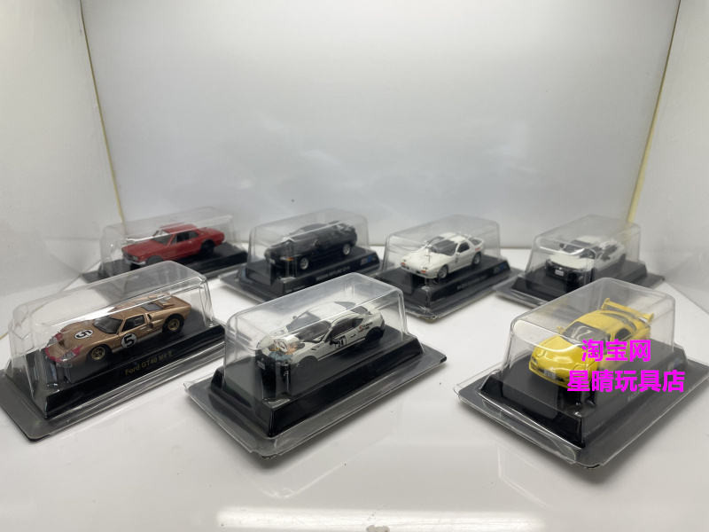 Free Shipping 1/64 Road Ragers Ford Initial D RX7 GT86 GT40 Limited ...