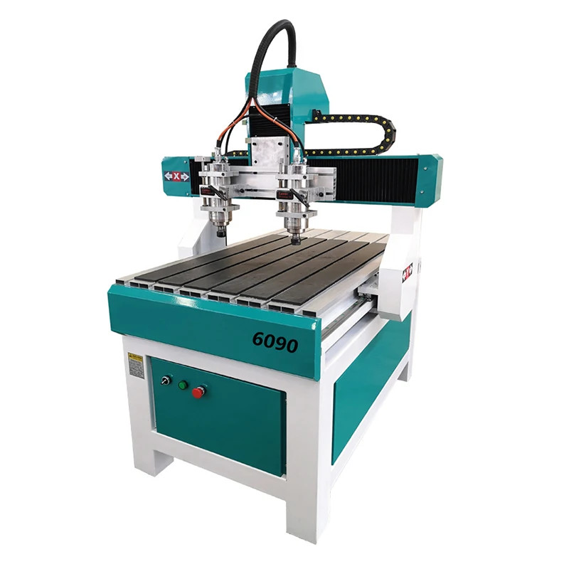 Metal Milling Machine For Iron Copper Steel Metal Mini Cnc Router 6090 ...