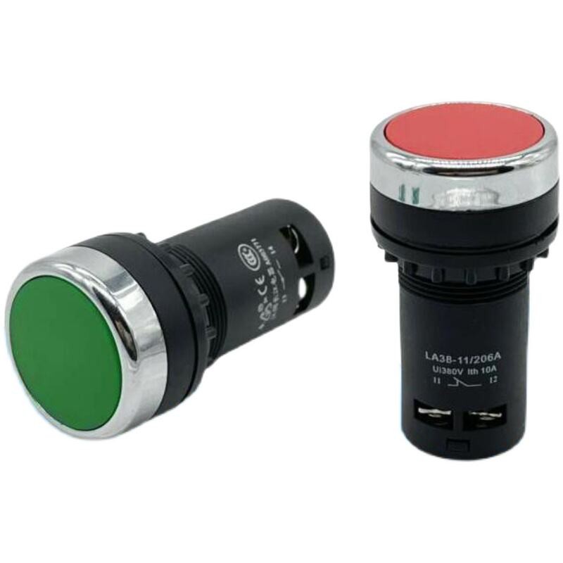Jiangyin Changjiang LA38-11/206A Push Button Switch Self-Reset Pointing ...