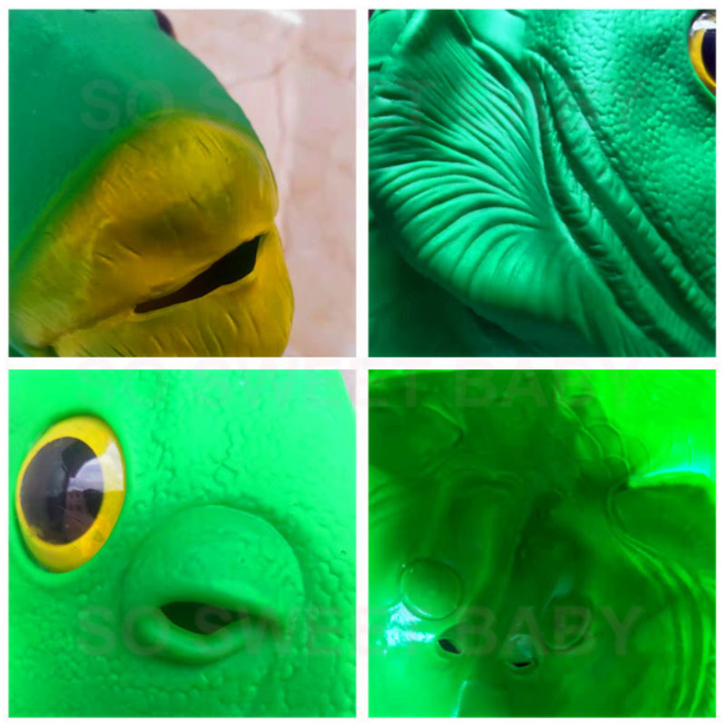 Animal Head Mask Horse Head Mask Fish Mask Headgear Halloween Cosplay ...