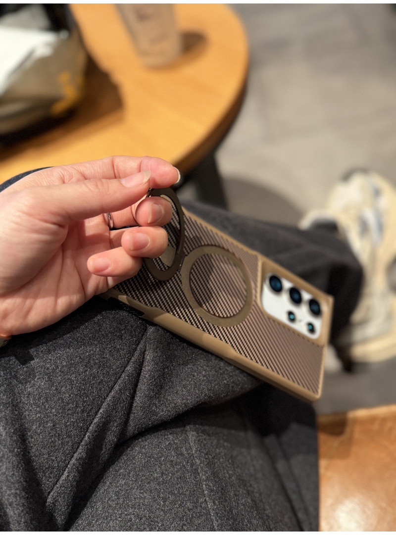 Étui de téléphone Invisible avec Bracelet pour Samsung Galaxy S23
