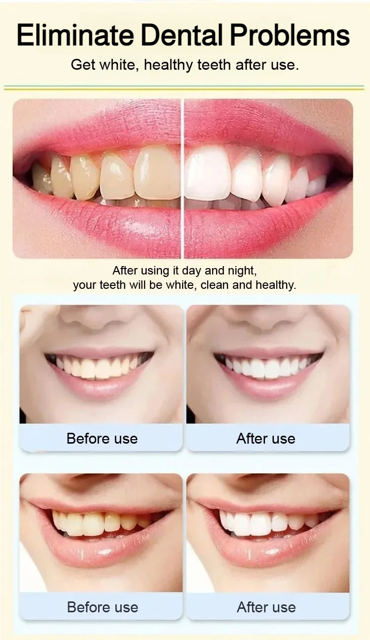 Repair Bright White Toothpaste Fresh Breath Apatite Clean Mouth Teeth ...