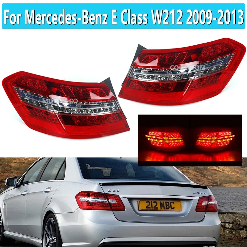 LED Rear Tail Light For Mercedes-Benz E Class W212 2009 2010-2013 Sedan ...