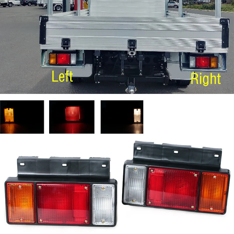 Car Rear Bumper Tail Light Brake Stop Reverse Lamp Taillight Taillamp ...