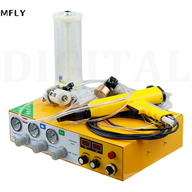 MR-216 220V Digital Electrostatic Powder Coating Machine With Manual ...