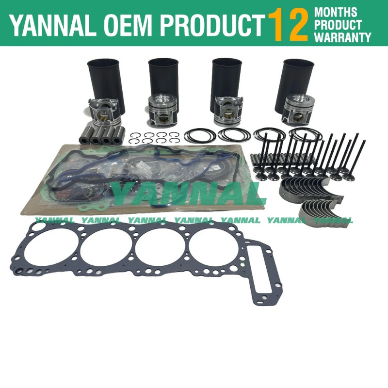 JO5E-TG J05E-TG Engine Overhaul Rebuild Kit For Excavator E215B Hino ...