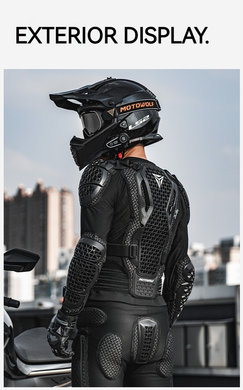 Waterproof Motorcycle Jackets With Armor DUHAN Motocross MX Armor