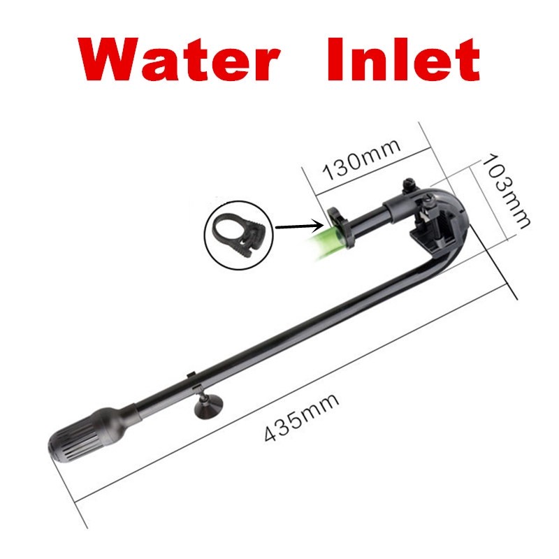 External Aquarium Filter Canister Input Output Tube Fish Tank Inlet ...