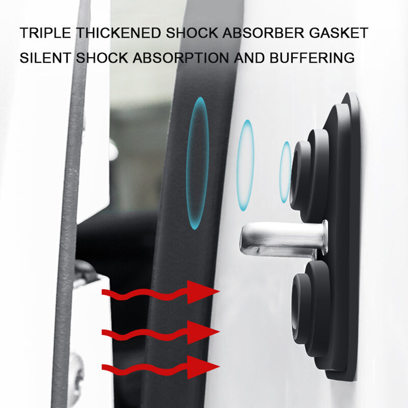 car door shock absorbers rust proof shock-absorbing silent car door ...