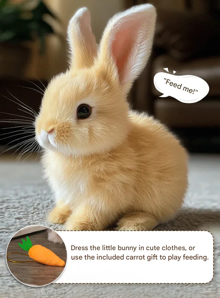 🚀Free Shipping🚀My Little Bunny AI Simulation Interactive Toy/Smart AI ...