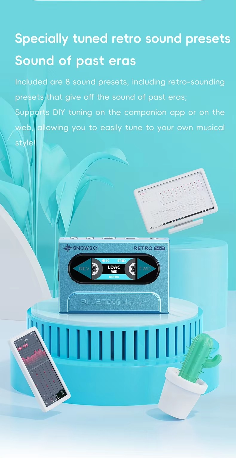 FiiO Snowsky Retro Nano Bluetooth DAC AMP – Mit L Produktbild-Vorschau 4