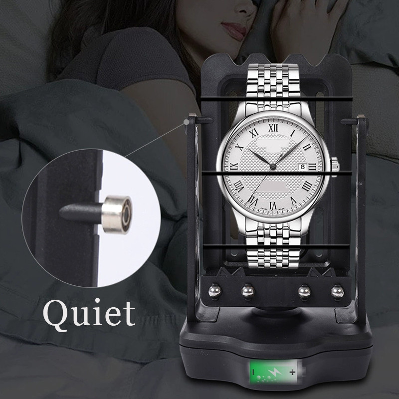 Mechanical Watch Shaker Automatic Watch Winder Quiet Self-winding USB ...