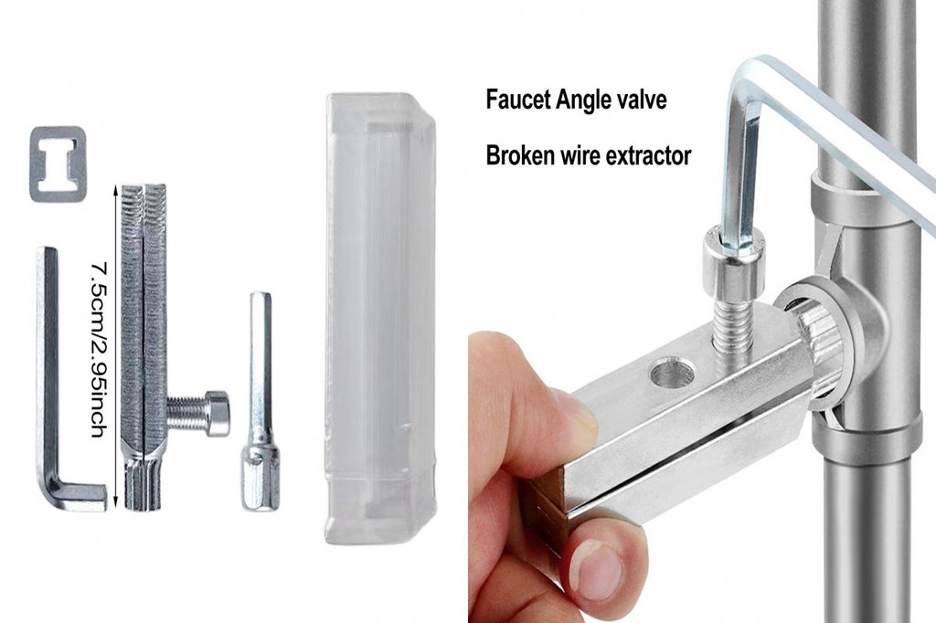 someryer| Screw Extractor Set Hexagonal Handle Screw Extractor ...