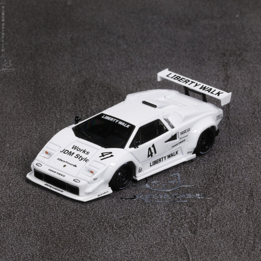 MINI GT Lamborghini Countach LBWK 1:64 Diecast Alloy Car Model for ...