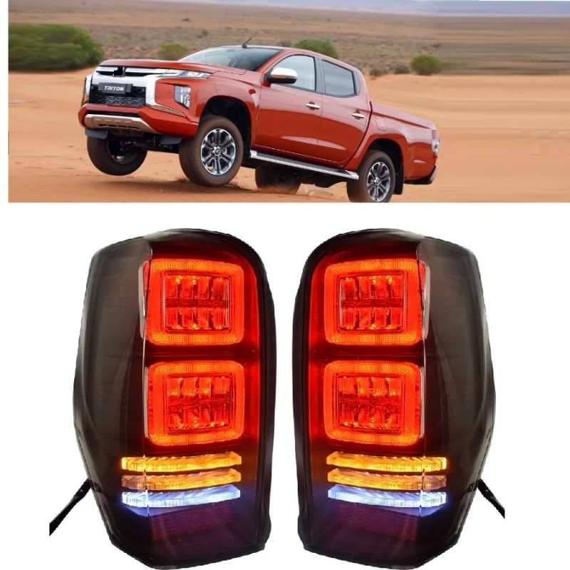 Trition L200 Rear Lights Lamps Led Brake Turn Signal Reverse Light For ...