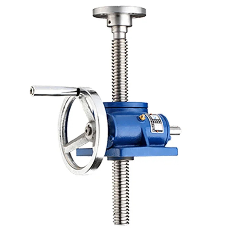 SWL1T/2.5T Screw Rod Elevator Small Manual Lifting Platform Hand ...