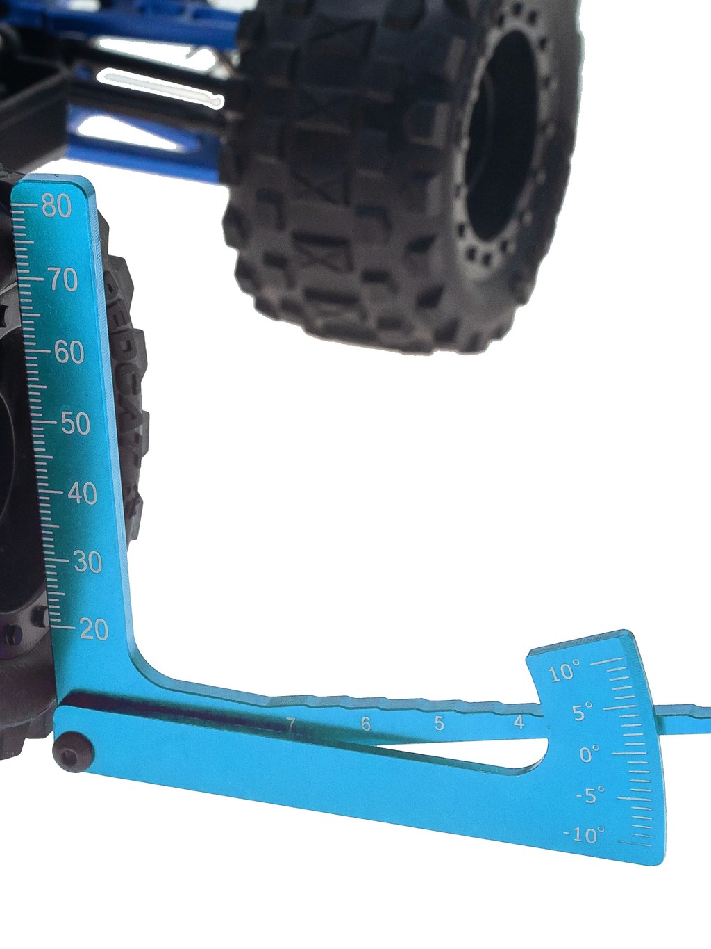 3-in-1 Aluminum Height Gauge Ruler for RC Car, Camber Ride Dip Angle ...