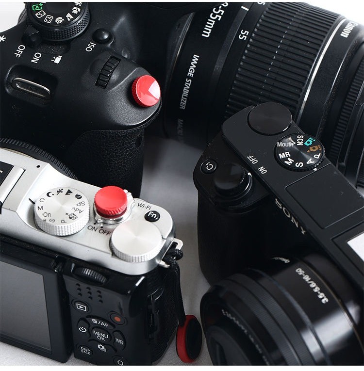 Camera Shutter Button Cap Suitable for Nikon Z30 Fuji XS10XS20 XT100 ...