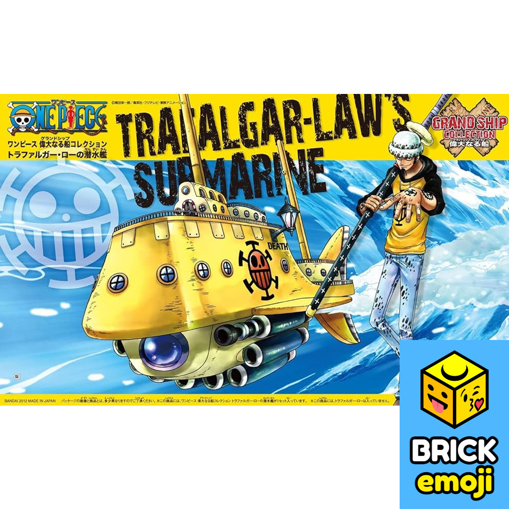 Bandai One Piece Grand Ship Collection Trafalgar Laws Submarine 
