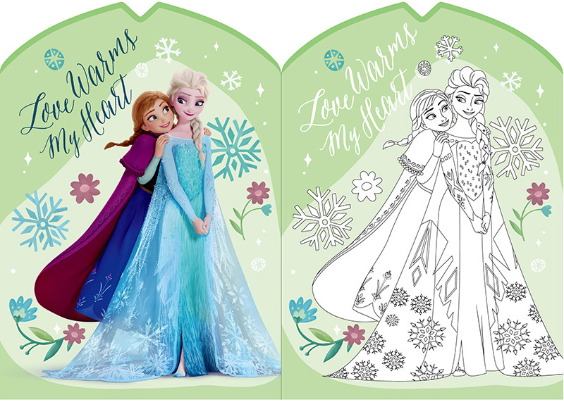 Frozen Drawing Stickers Magic Chapter Little Kids | Shopee Malaysia