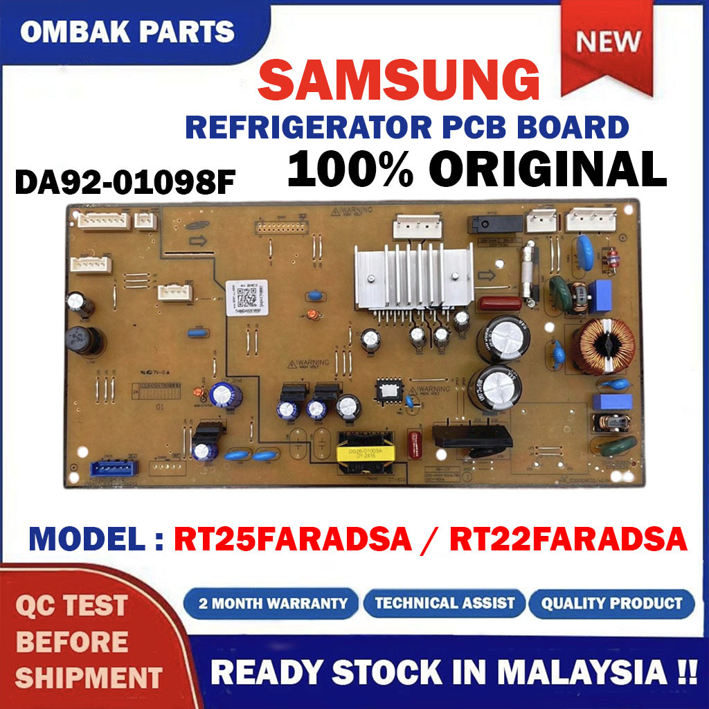 (100% ORIGINAL) RT25FARADSA RT22FARADSA DA92-01098 SAMSUNG REFRIGERATOR ...