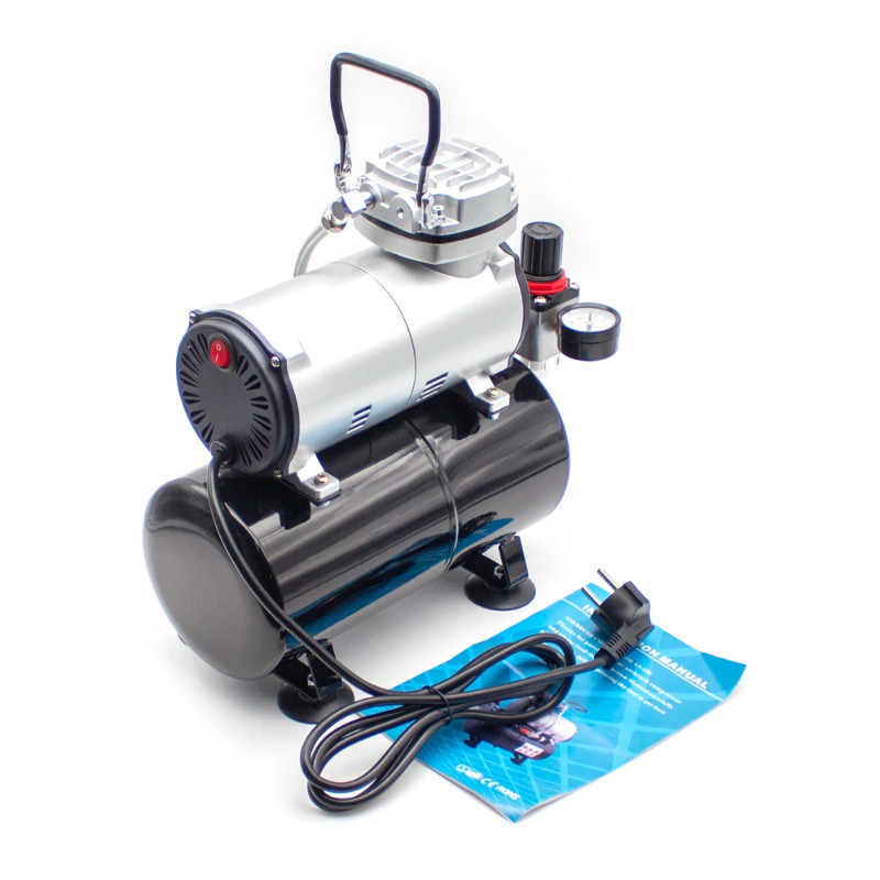 AS-186 Air Compressor Adjustable Household Mini Small Oil Free Air ...