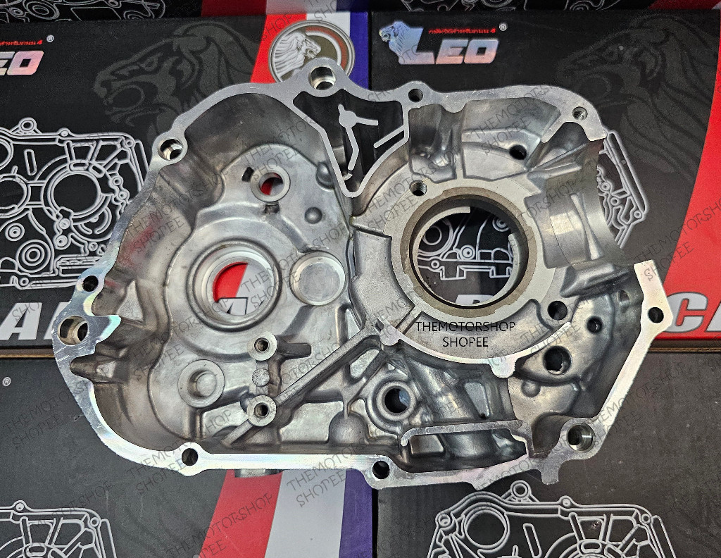 (KANAN)(LEO) (+Tebal) ENGINE CASING EX5 CLASS 1/SYM E-BONUS 110/EX5 ...