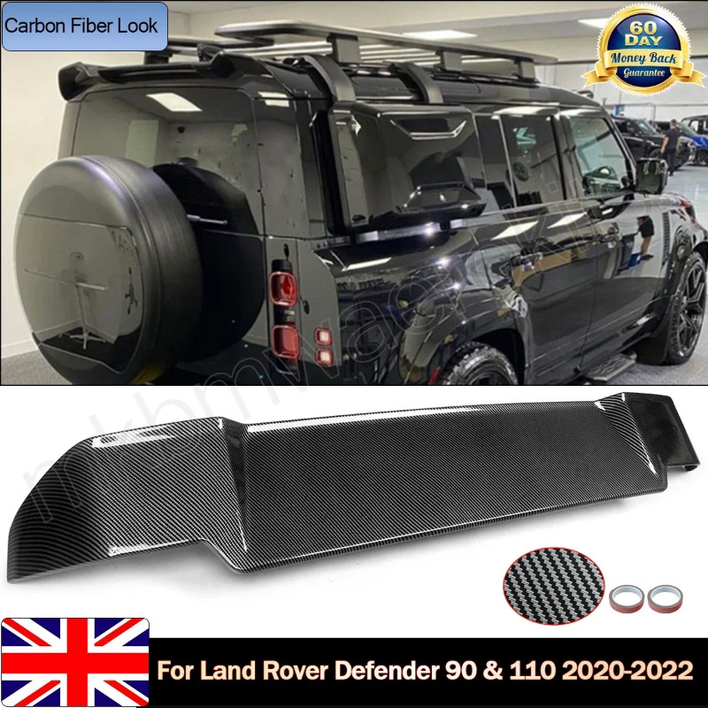 For Land Rover Defender 90 110 2020-2023 Rear Roof Spoiler Top Wing ...