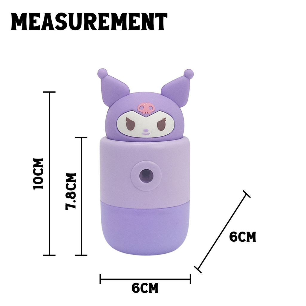 Pencil Sharpener Pencil Sharpeners Pengasah Pensil Free Sticker (BGJAYA ...